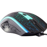 Mouse Gamer Naceb Technology NA-592NE Óptico, 1200 DPI, USB, Multicolor