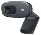 Webcam LOGITECH C270 LCD, 1280 x 720, USB-C, Negro