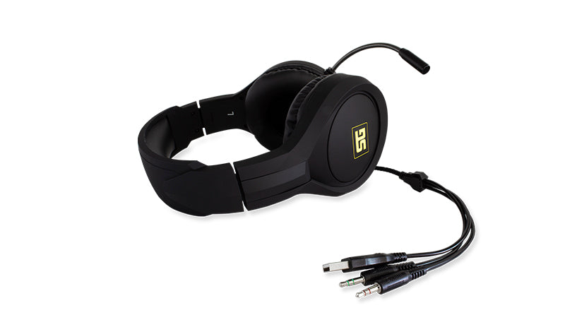 Headset Gamer VORAGO HS-501, 3.5mm, Negro