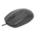 Mouse MANHATTAN 190190, USB-C, Negro