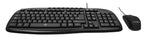 Kit Teclado y Mouse Easy Line Balance, 102 teclas, 1000 DPI, Negro