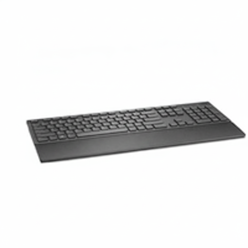 Teclado DELL KB216 (Inglés) LED, 442 x 127, Negro