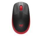 Mouse Inalámbrico LOGITECH M190, Rojo