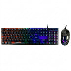 Kit Teclado y Mouse Gamer VORTRED V-930723, Negro