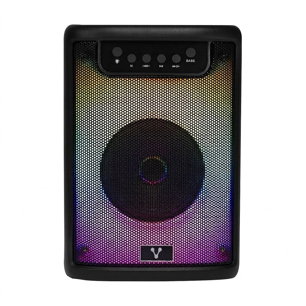 Bocinas VORAGO KSP-205 4", USB Tipo C, Negro