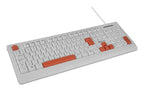 Teclado GETTTECH GGK-ESMWR-02-WH, Blanco