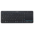 Teclado ACTECK TI707 Inalámbrico, 2.4 MHz/Bluetooth, Negro