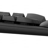 Teclado LOGITECH Wave Keys LED Curvo, Grafito