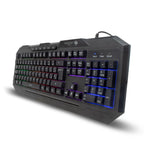 Teclado Gamer NECNON NGK-HYDRA LED, Negro