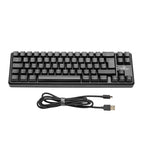 Teclado Gamer Yeyian YTM-28209R LED, Negro