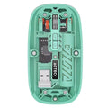 Mouse ACTECK Aero One MI455V Inalámbrico, 3200 DPI, 2.4 GHz/Bluetooth 5.2, Verde