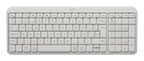 Teclado LOGITECH K250 LED, Blanco