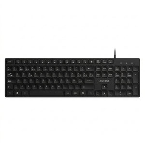 Teclado ACTECK VANTAGE AERO TA545 VA, Negro