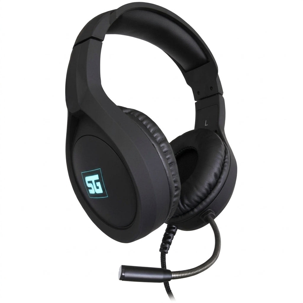 Headset Gamer VORAGO HS-501, 3.5mm, Negro
