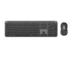 Kit Teclado y Mouse LOGITECH 920-012473 LED, Grafito