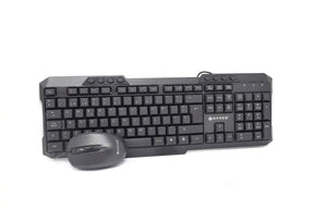 Kit Teclado y Mouse Naceb Technology NA-618N, Negro