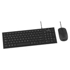 Kit Teclado y Mouse ACTECK MK235, USB-A, 1200DPI, Negro