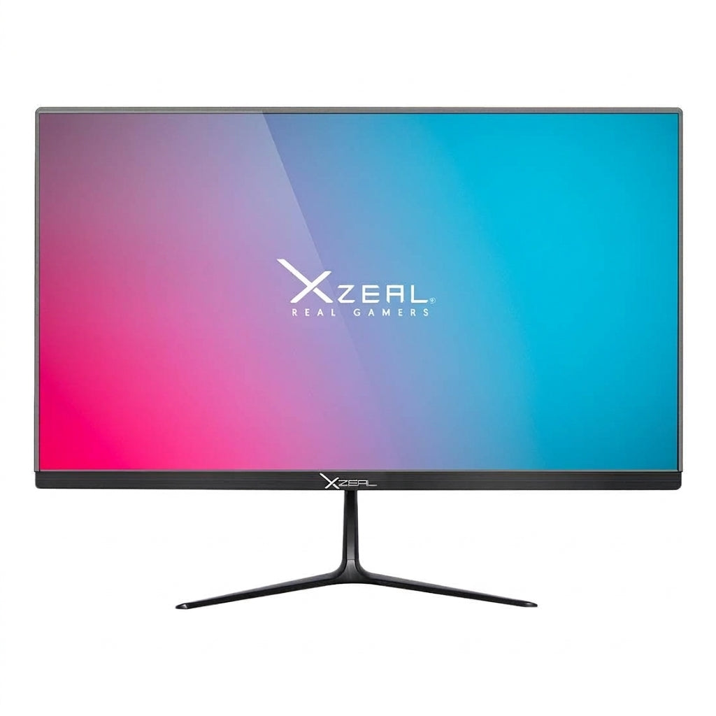 Monitor Xzeal XSPMG08B LED VA Plano 23.8", 1920x1080 Full HD, 100Hz, HDMI/VGA, Negro