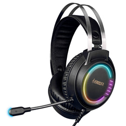 Headset Gamer Gamdias GD-EROS E3 Stereo RGB, USB + 3.5mm