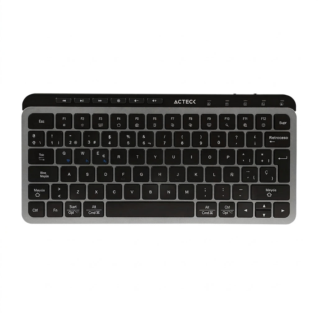 Teclado ACTECK TI750, USB-C, Negro