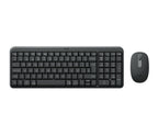 Kit Teclado y Mouse LOGITECH MK250 920-013513 LED, Negro