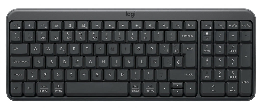 Teclado LOGITECH K250 LED, Negro