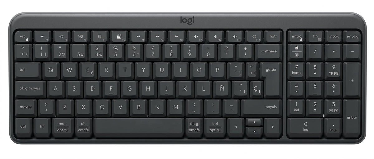 Teclado LOGITECH K250 LED, Negro