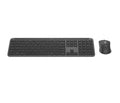 Kit Teclado y Mouse LOGITECH 920-012473 LED, Grafito