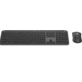 Kit Teclado y Mouse LOGITECH 920-012473 LED, Grafito