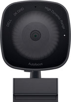 Webcam DELL WB3023, 2560 x 1440 Pixeles QHD (2K), Negro