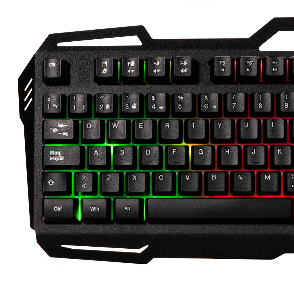 Teclado Gamer Naceb Gaming NA-0967, Negro