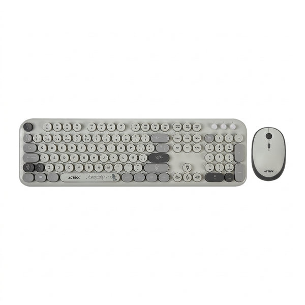PC Gamer Kit Teclado y Mouse ACTECK MK485, Gris - México