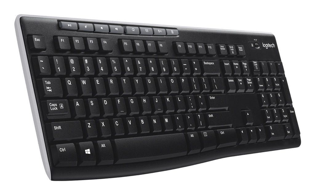 Teclado Inalámbrico LOGITECH K270 RF inalámbrico, Negro