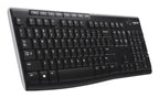 Teclado Inalámbrico LOGITECH K270 RF inalámbrico, Negro