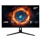 Monitor Gamer Balam Rush BR-942973 VA 27", 1920x1080 Full HD, 200Hz, HDMI, Negro