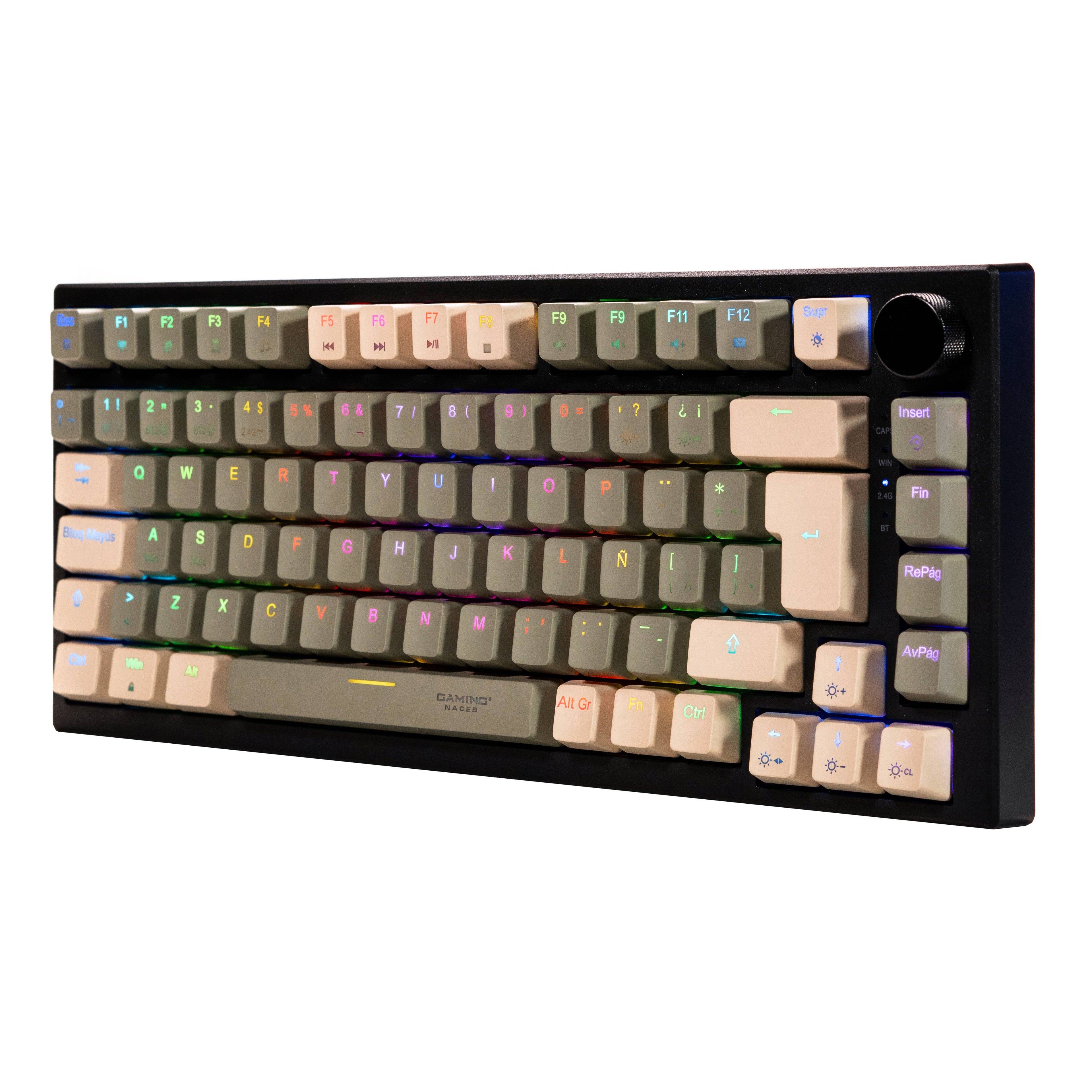 Teclado Gamer Naceb Technology NA-0969, Negro