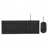Kit Teclado y Mouse ACTECK MK235, USB-A, 1200DPI, Negro
