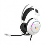 Headset Gamer Balam Rush BR-941211, 3.5mm/USB, Blanco