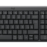 Kit Teclado y Mouse LOGITECH MK250 LED, Blanco