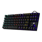 Teclado Gamer VORAGO KB-600 Mecanico TKL RGB Rainbow, Negro
